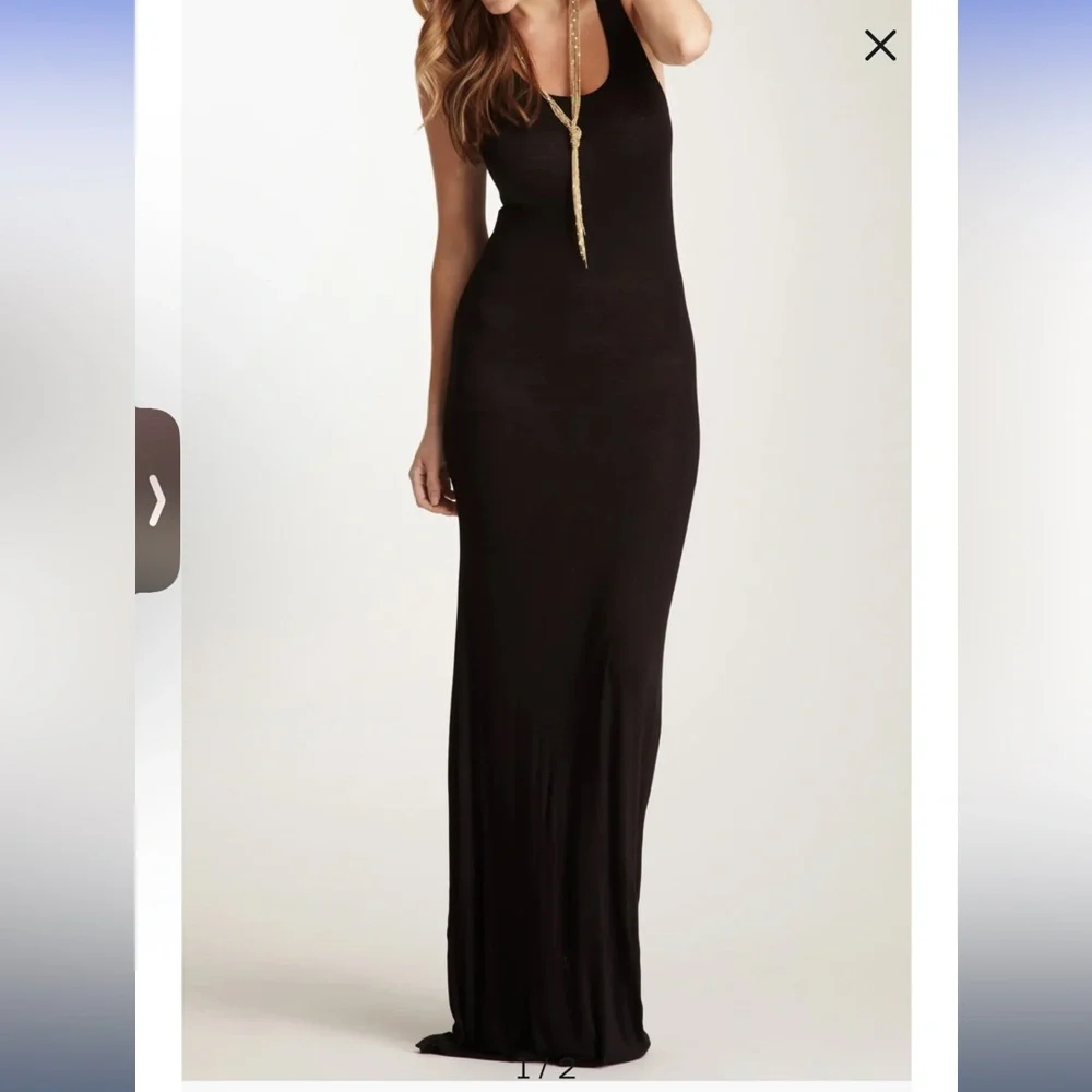 NWOT Go couture Racerback Maxi Dress - Picture 1 of 6